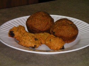 Persimmon Cookies and Muffins